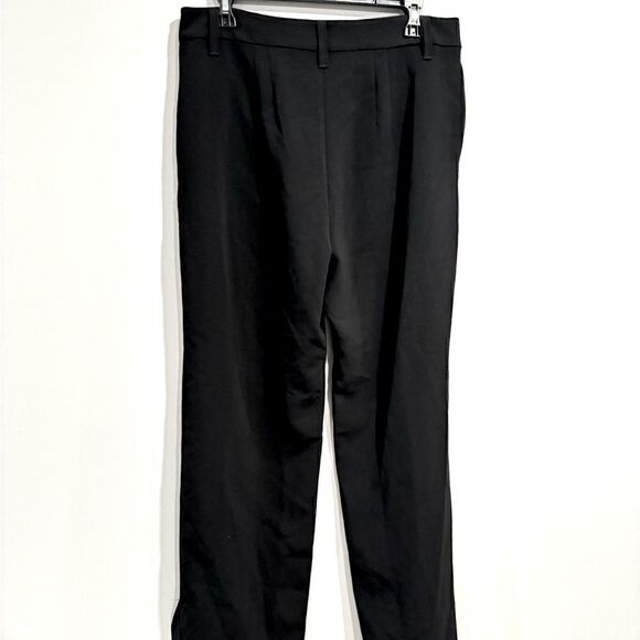 Sanctuary Womens Noho Black High Rise Straight Dressy Trouser Pants new size 31 - Picture 10 of 13
